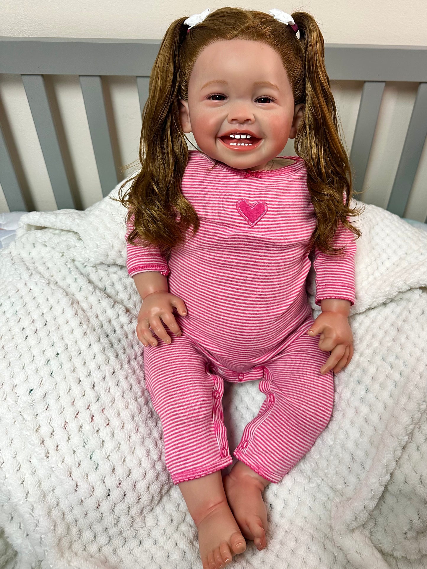 Toddler Reborn (with Long hair) "Alice"