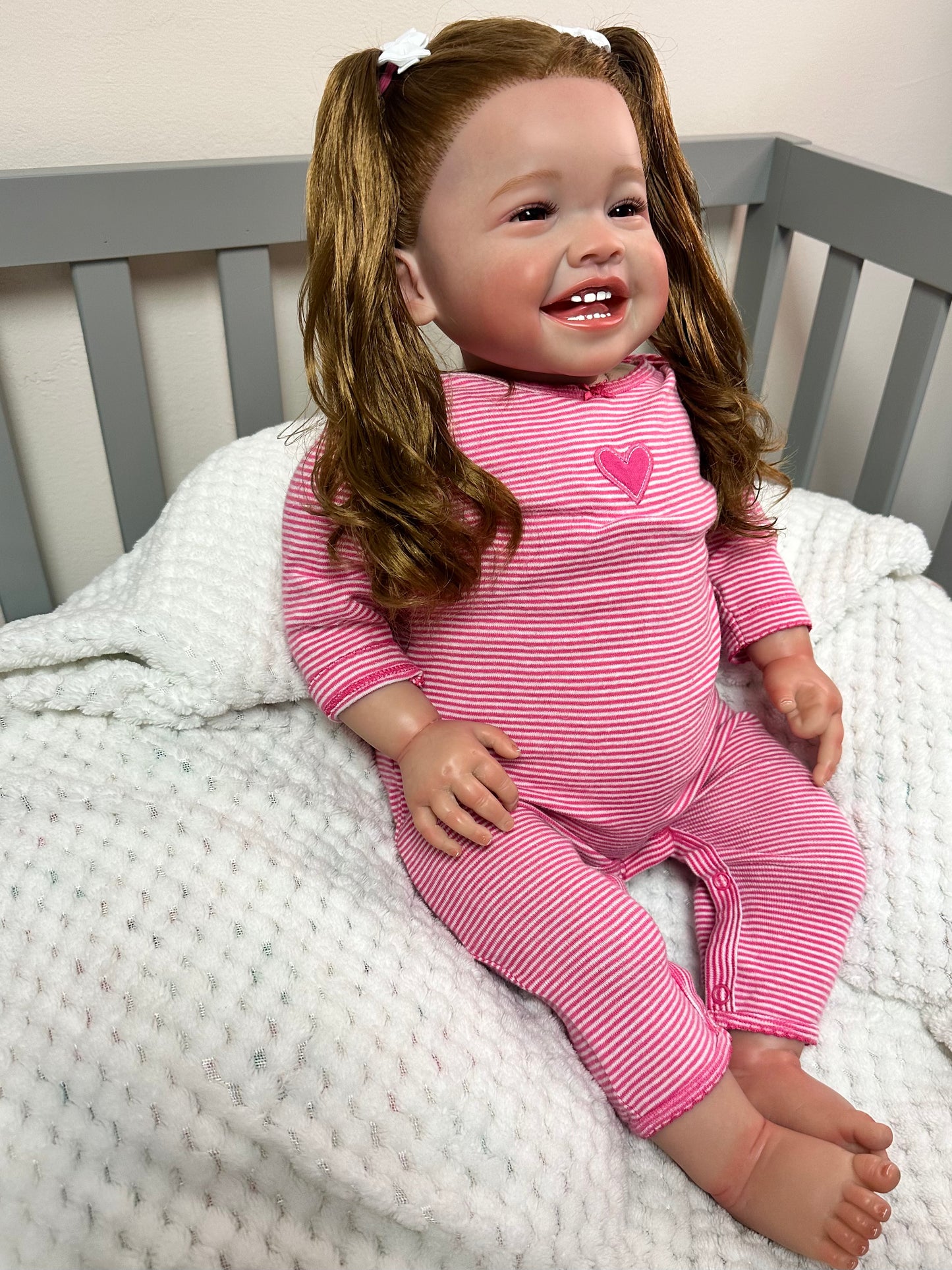 Toddler Reborn (with Long hair) "Alice"