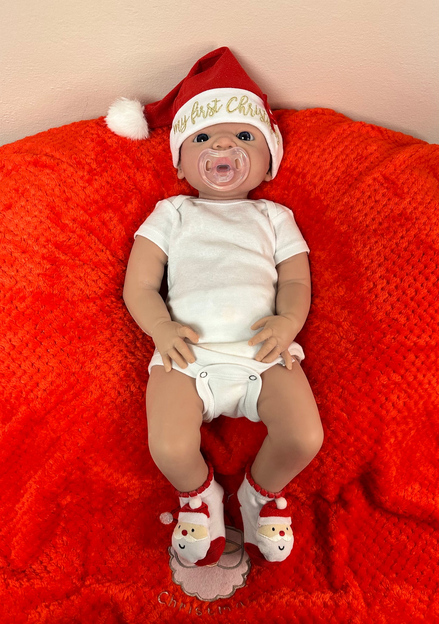 Full silicone baby- Awake- Girl "Luna"