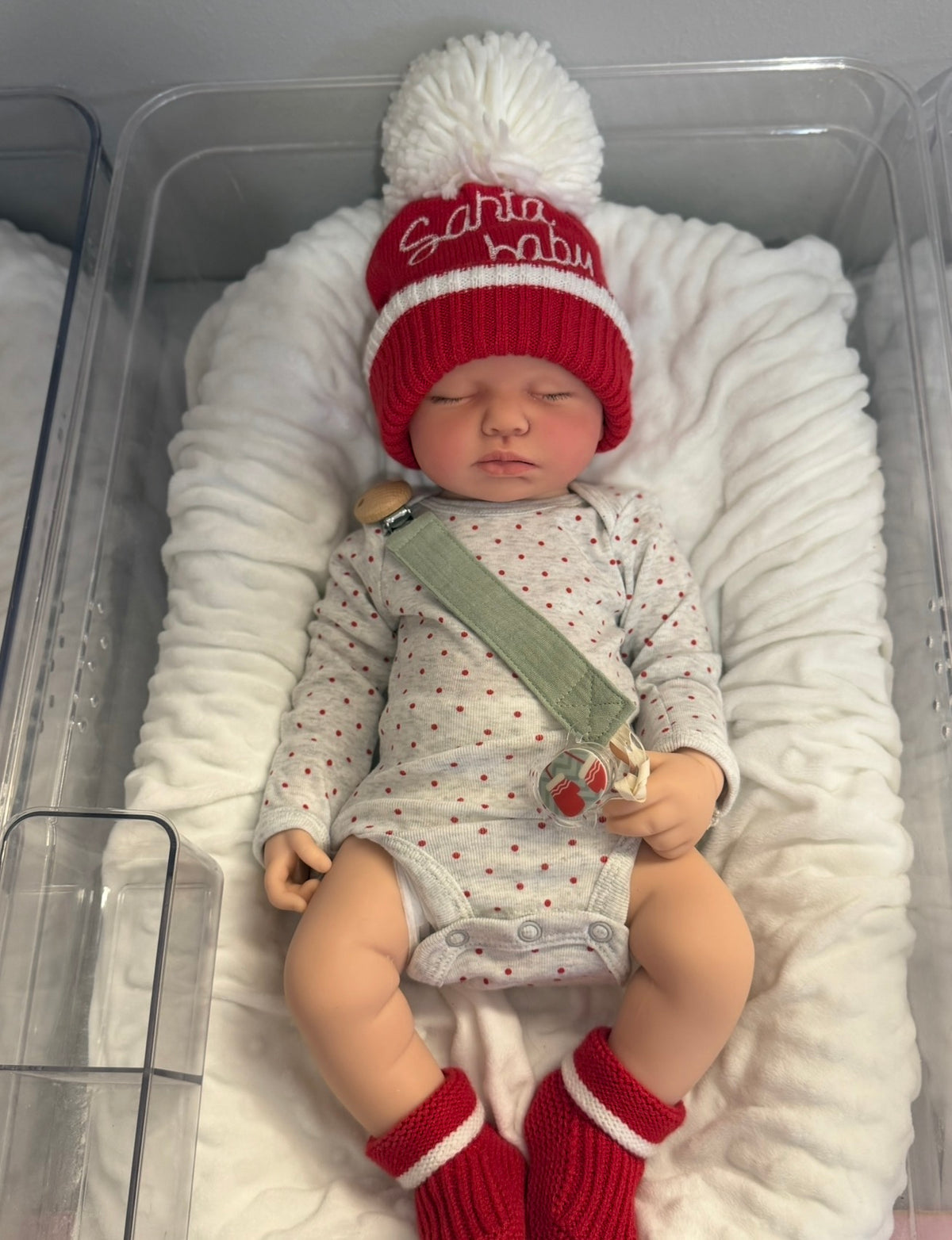 Ready-to-ship "Santa Baby"