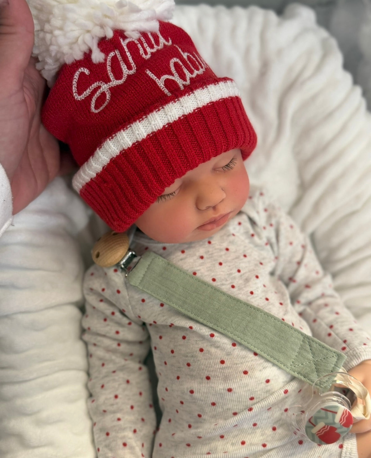 Ready-to-ship "Santa Baby"