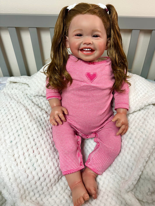 Toddler Reborn (with Long hair) "Miley"